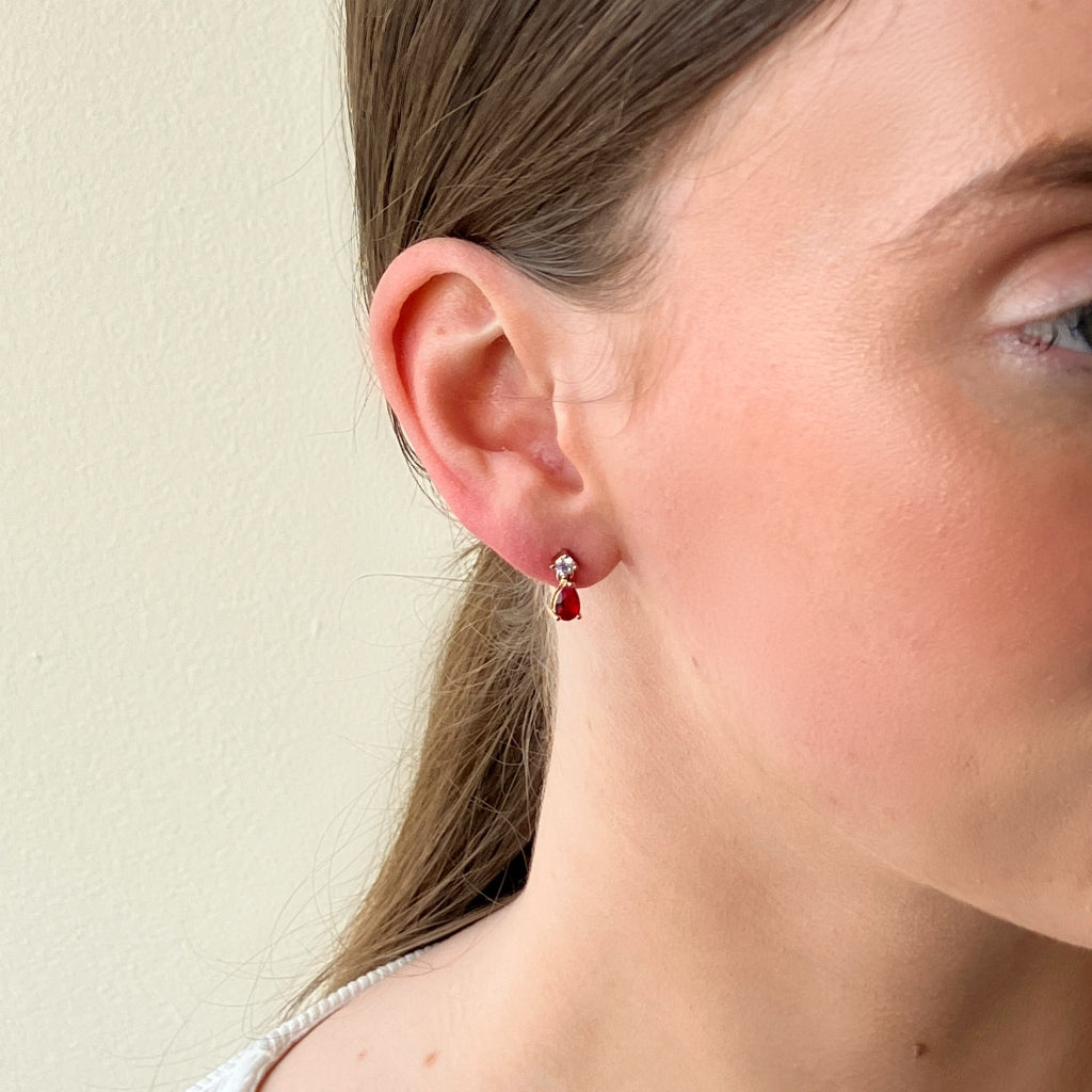 Fossa Gold Drop Earrings