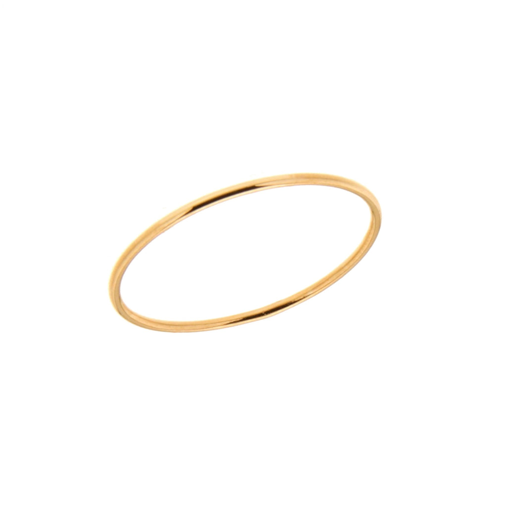 Gold Delicate Band Ring