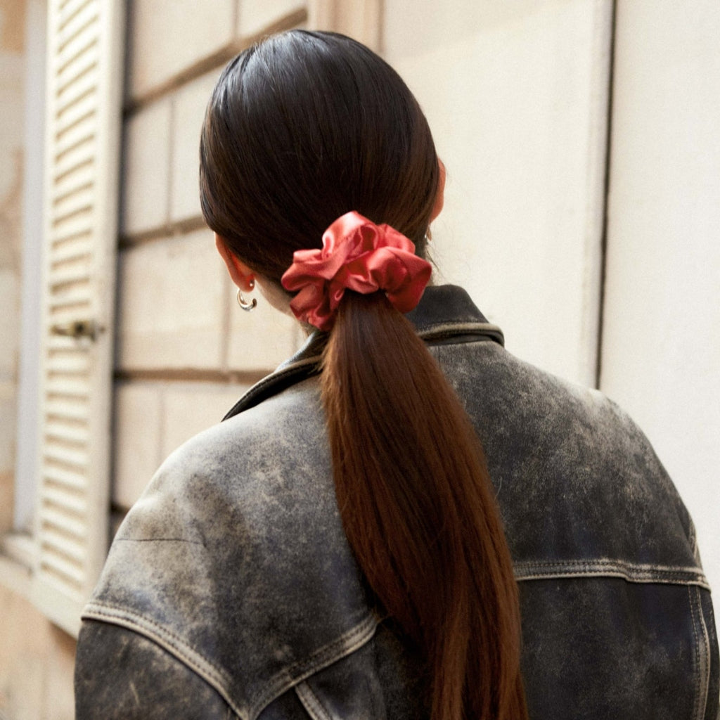 Hair Scrunchie | Coral | Chou²