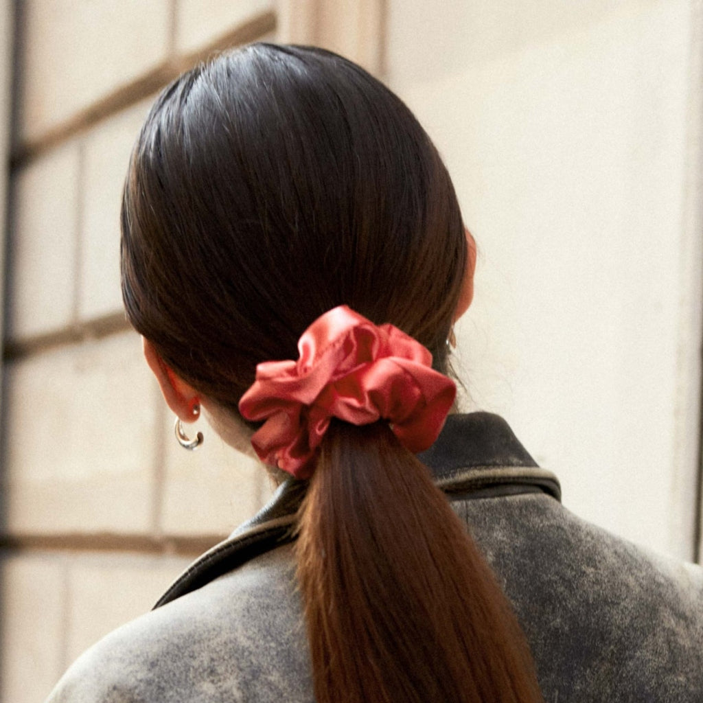 Hair Scrunchie | Coral | Chou²