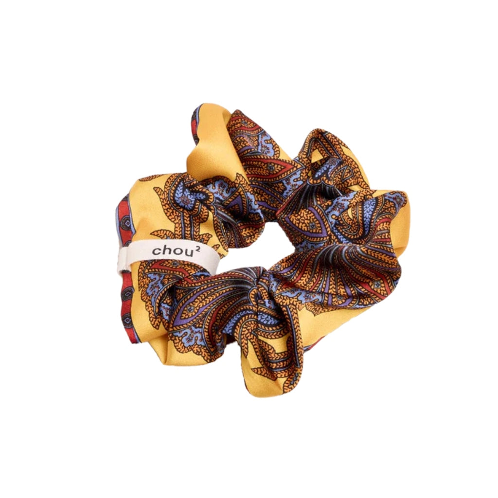 Hair Scrunchie | Provencal Yellow Print | Chou²