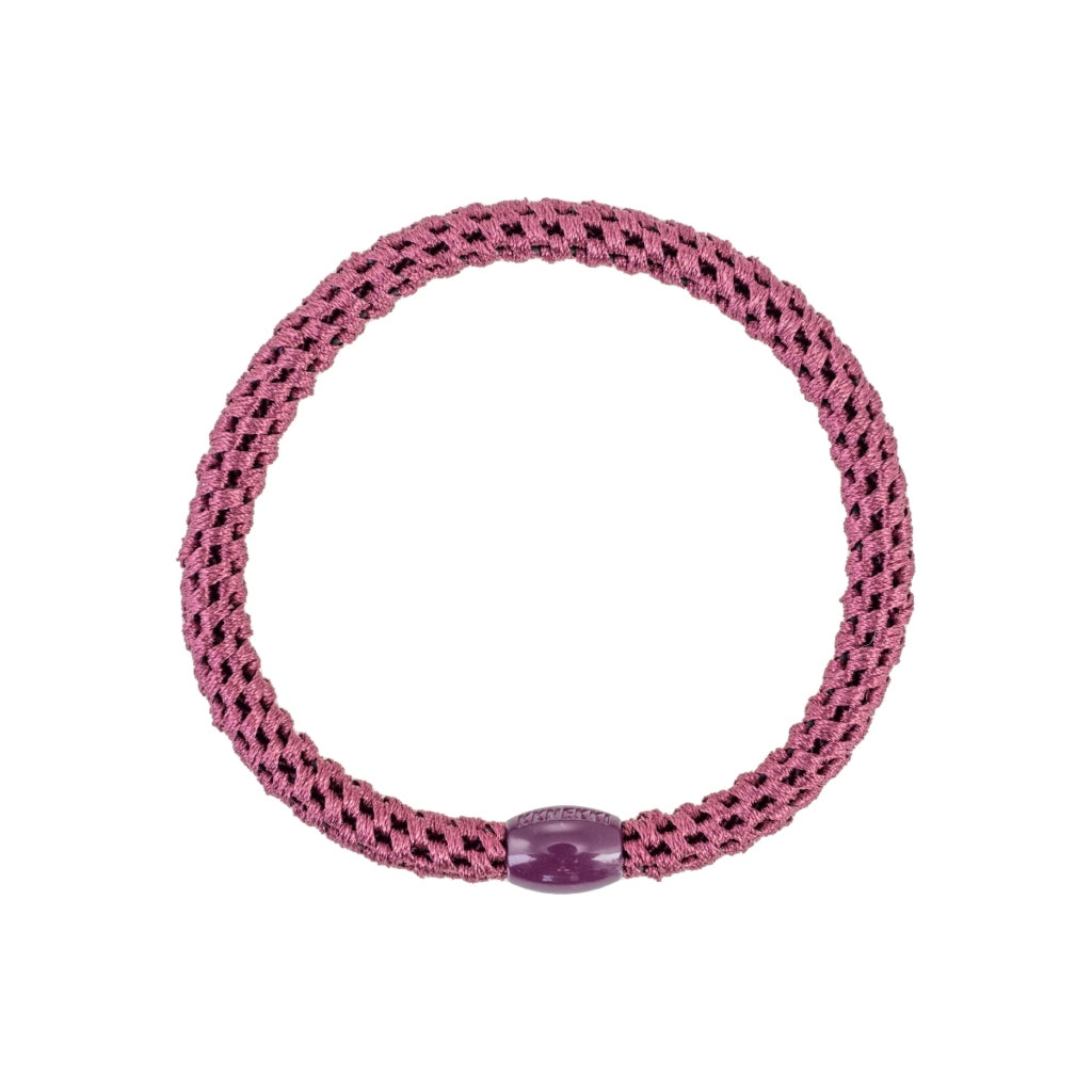 Kknekki Hair Tie | Slim Plain | Rosewood