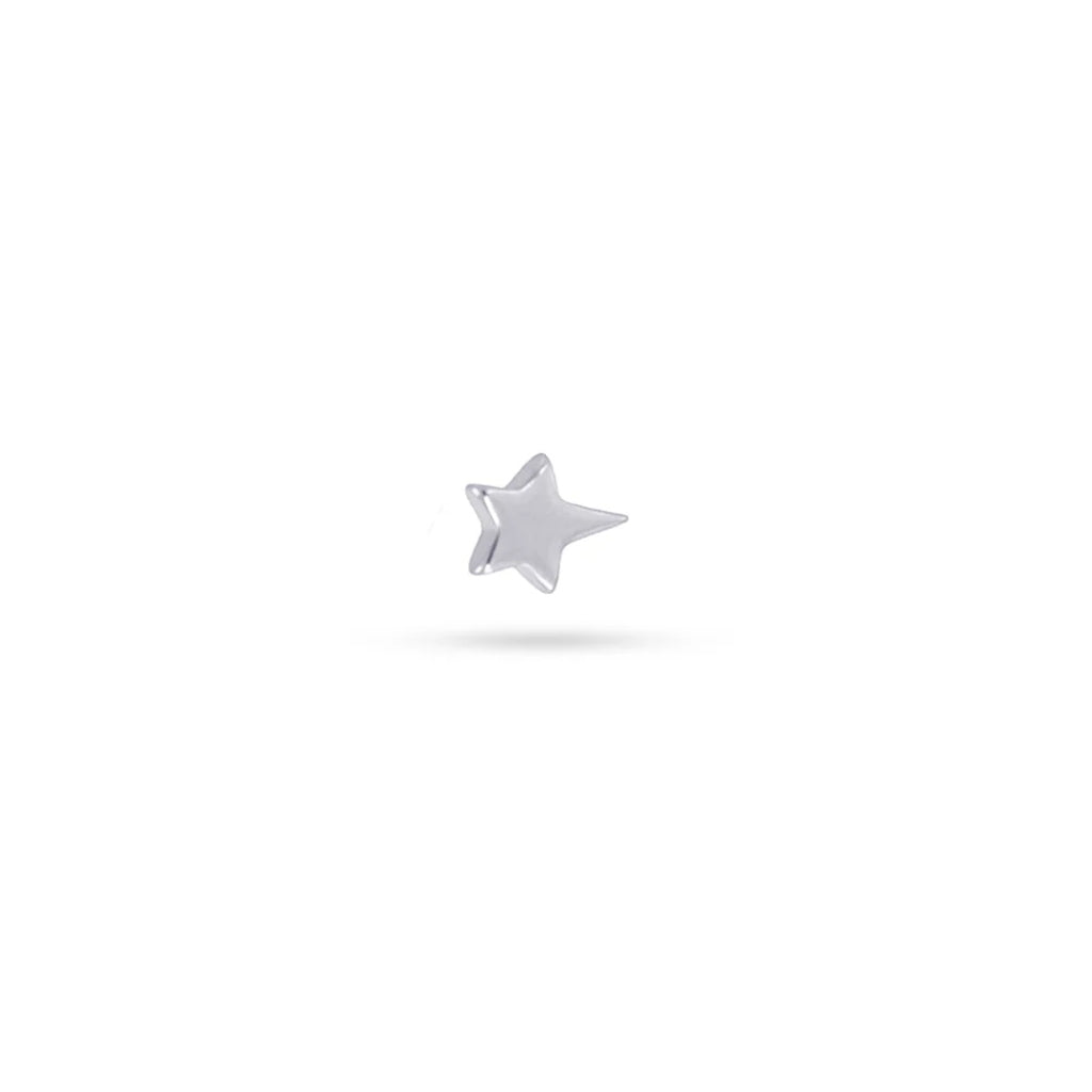 Shooting Star Ball Back Single Stud Earring | Anartxy