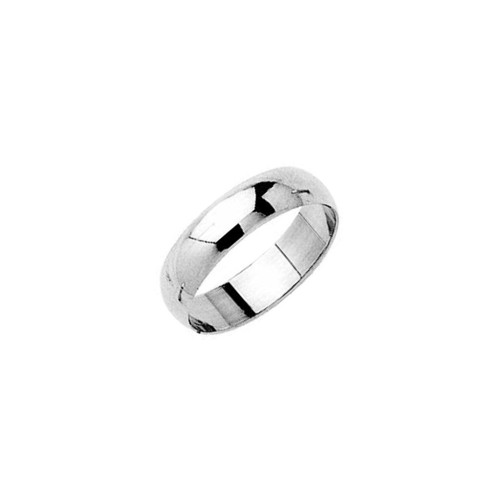 Silver Classic Band Ring | Laxos