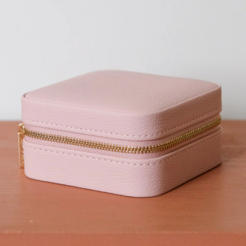 Square Jewellery Case Faux Leather