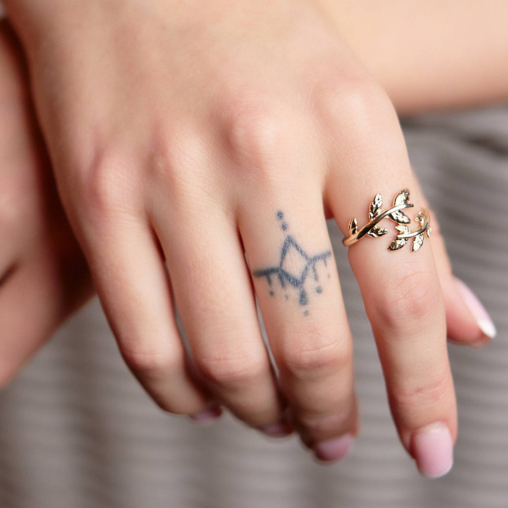 Artemi Gold Leaf Ring