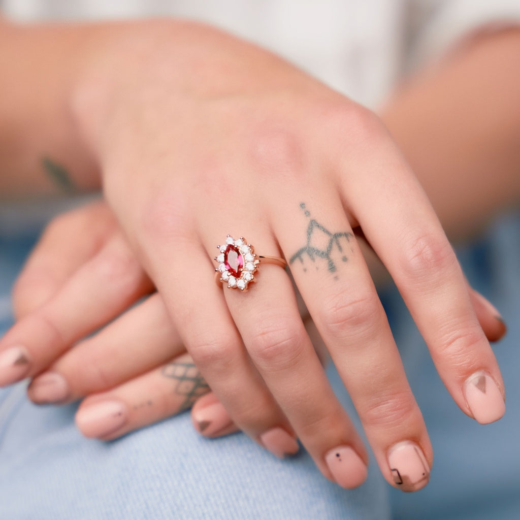 Karitsa Gold Ruby Ring