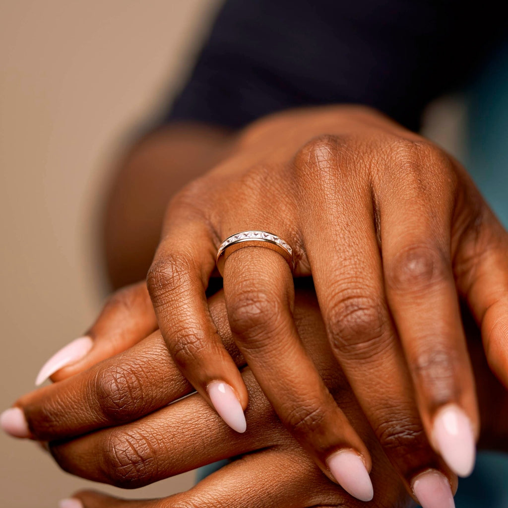 Suaimh Gold Chunky Band Ring