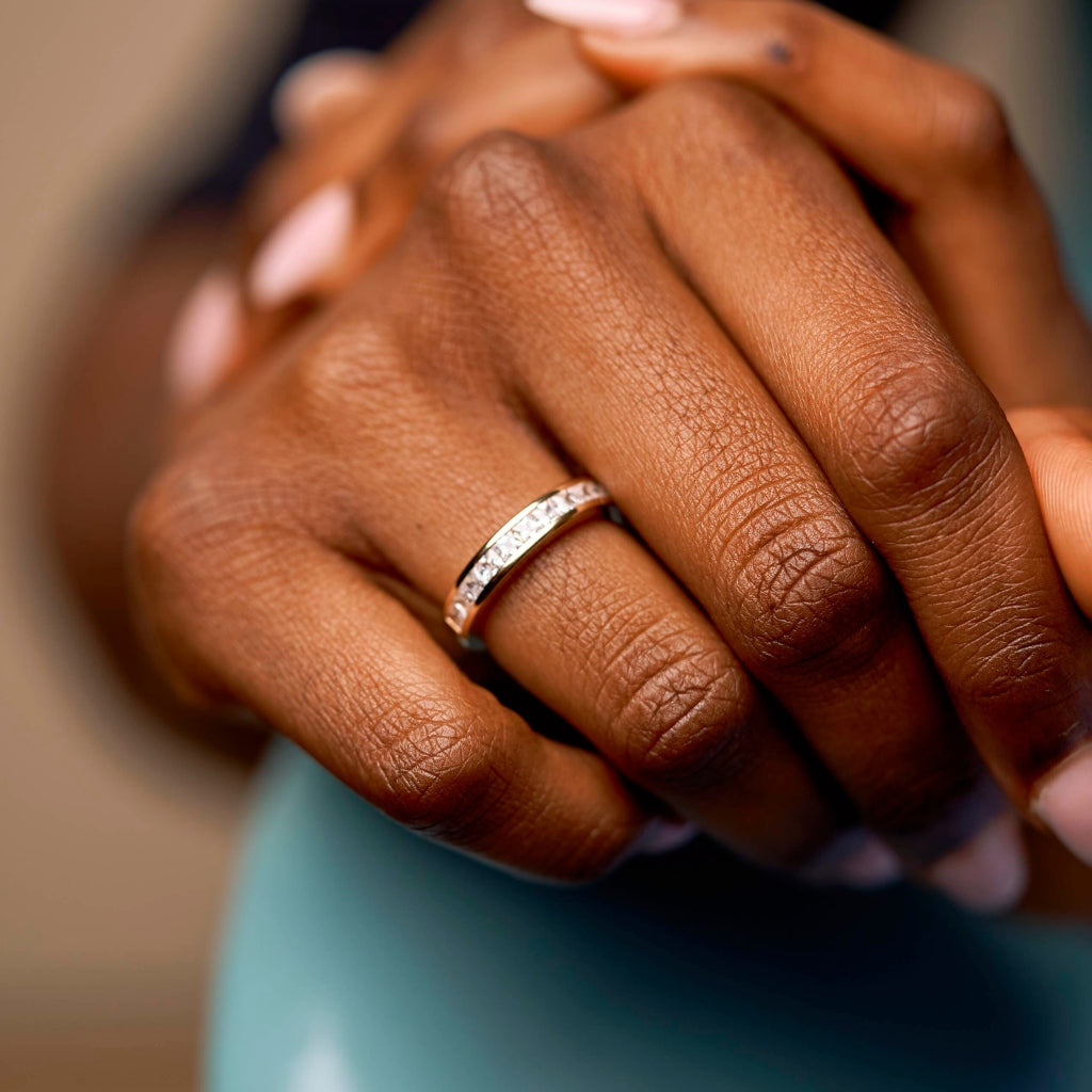Suaimh Gold Chunky Band Ring