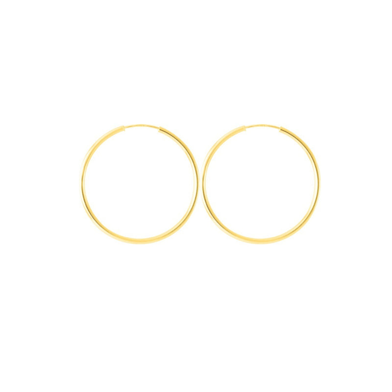 9 Carat Gold Hoop Earrings | Cannes