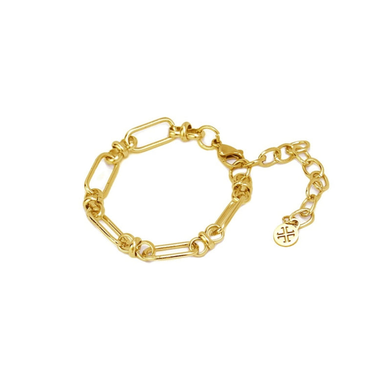 Gold Chunky Link Chain Bracelet | Anartxy