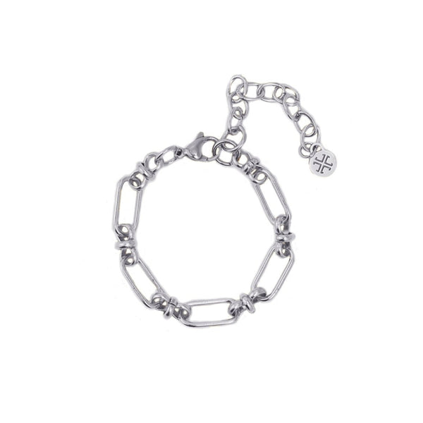 Silver Chunky Link Chain Bracelet | Anartxy