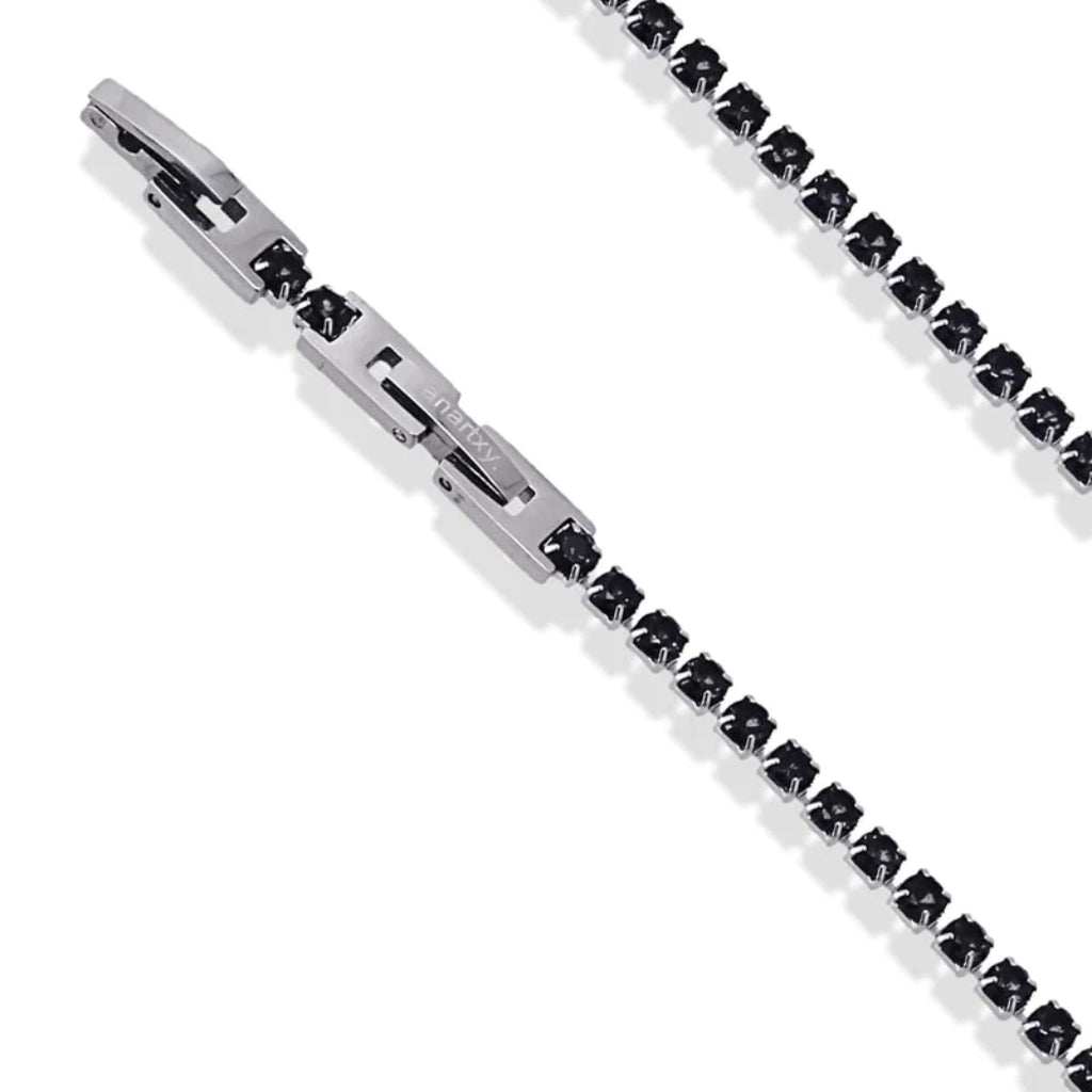 Silver Tennis Bracelet | Anartxy