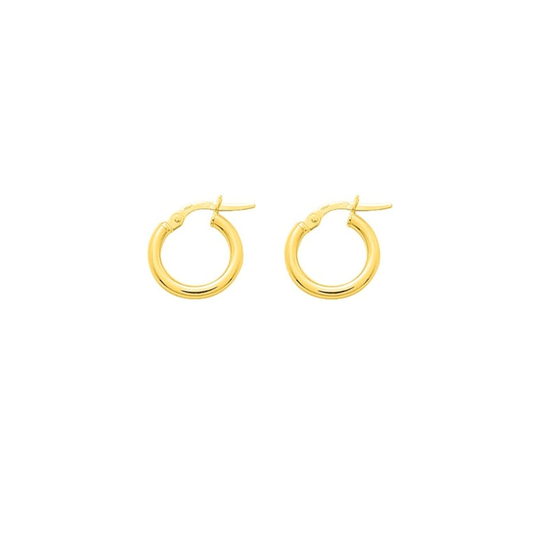 9 Carat Gold Hoop Earrings