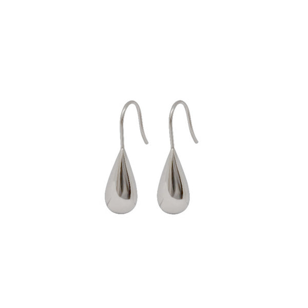 Silver Teardrop Earrings | Blois