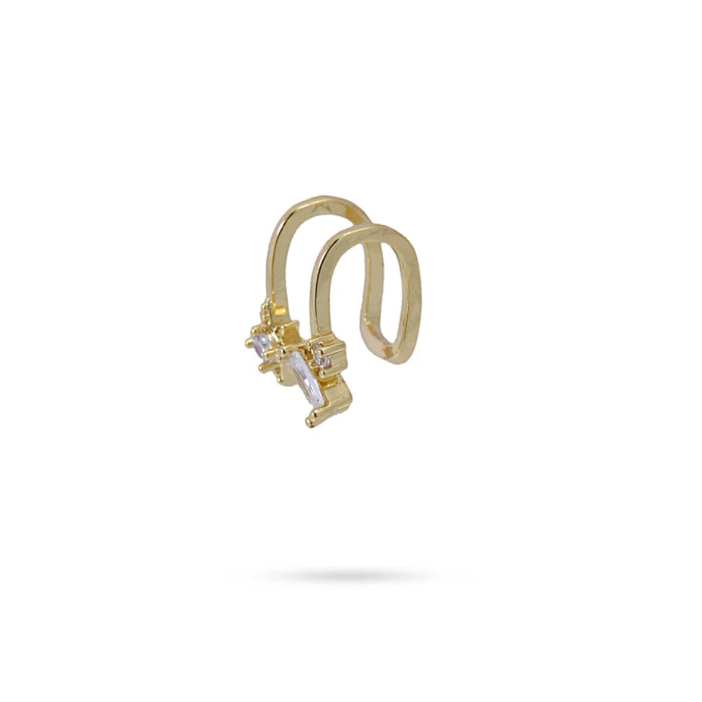 Celestial Double Band Ear Cuff | Anartxy