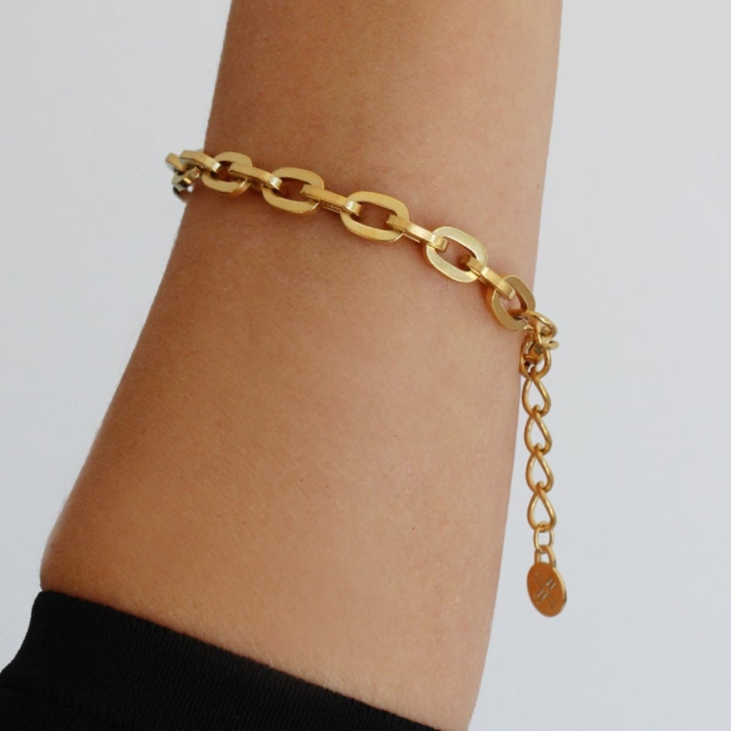 Chunky Cable Chain Bracelet | Anartxy