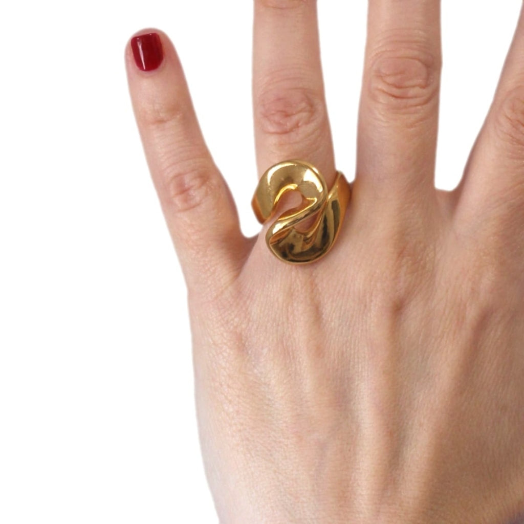 Chunky Curve Ring | Anartxy