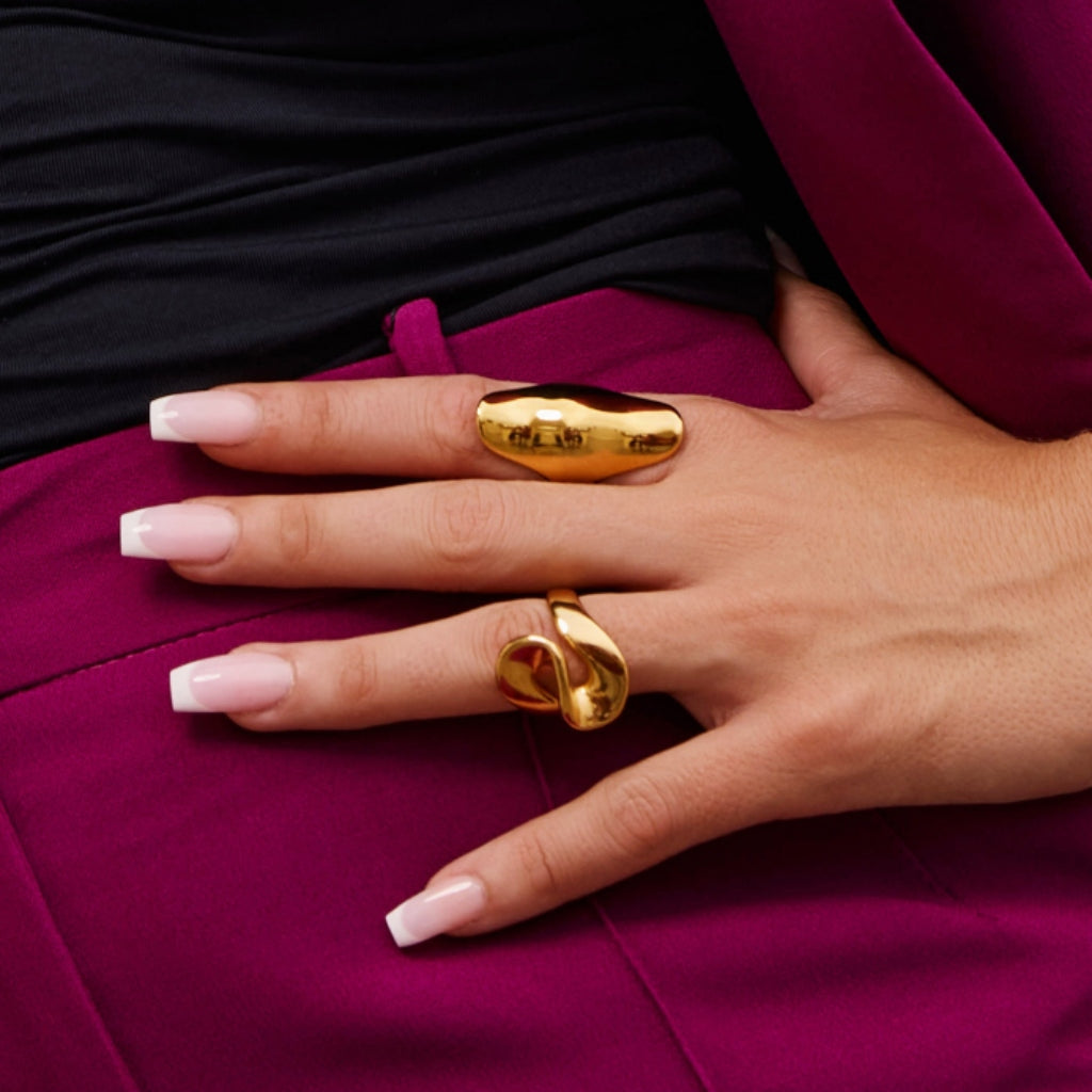 Chunky Curve Ring | Anartxy