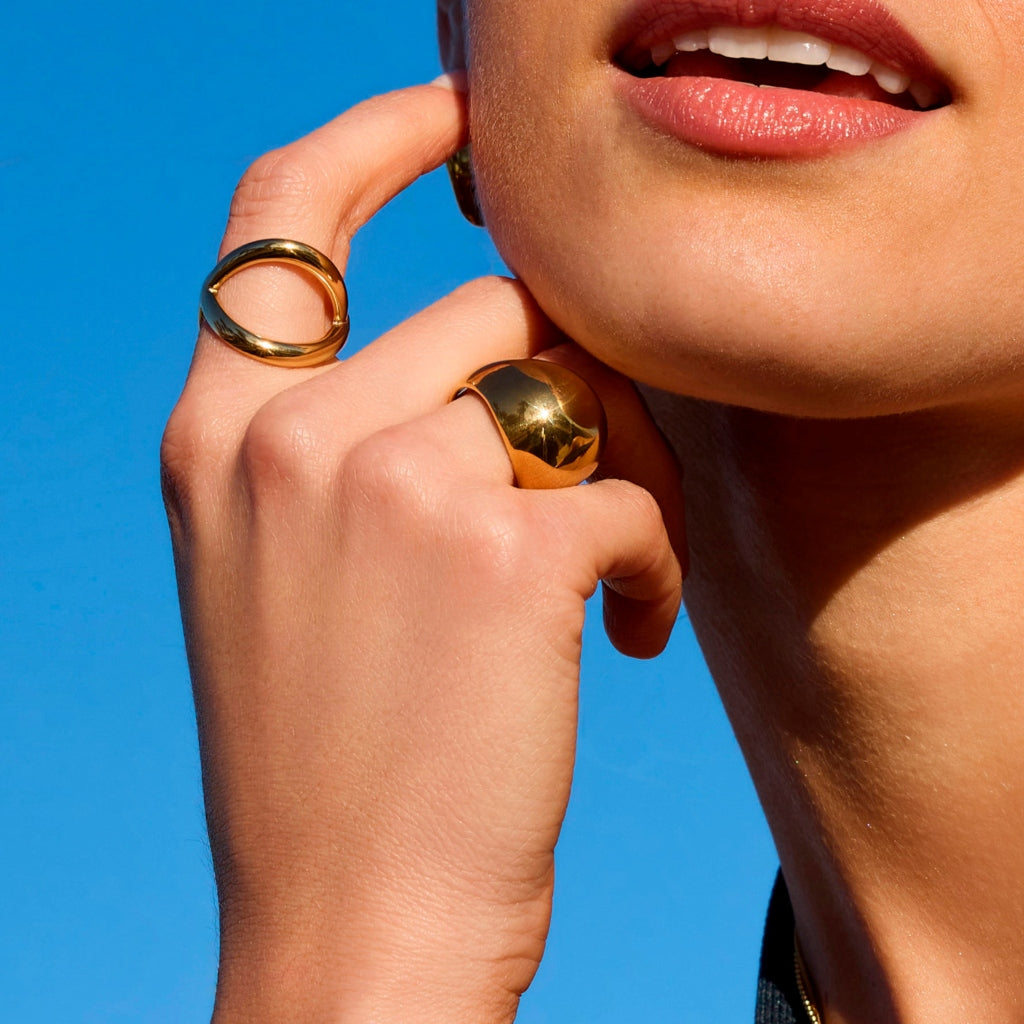 Chunky Dome Ring | Anartxy