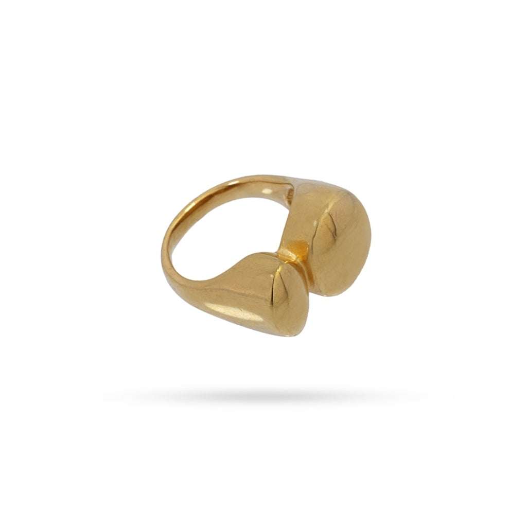 Chunky Double Oval Ring | Anartxy