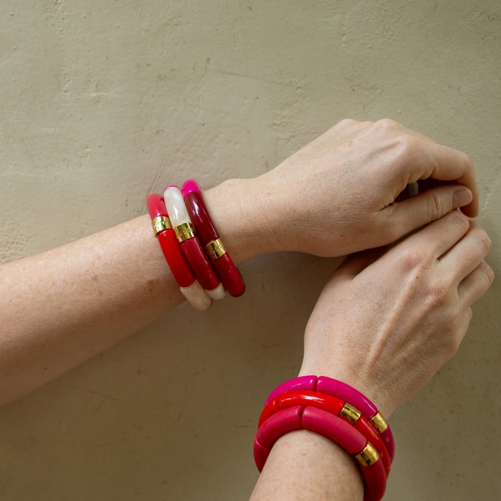 Colourful Resin Bracelet | Guarana | Parabaya