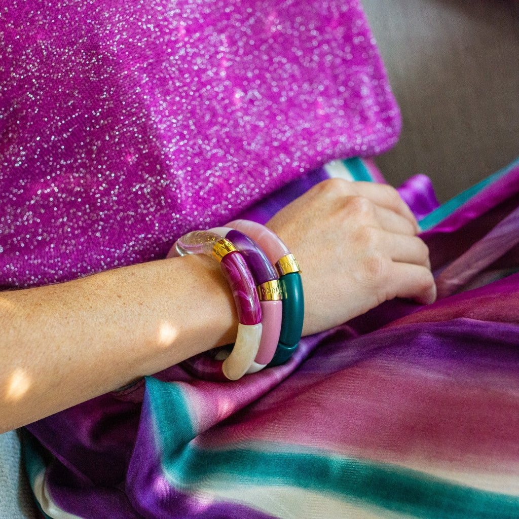 Colourful Resin Bracelet | Jabuticaba | Parabaya