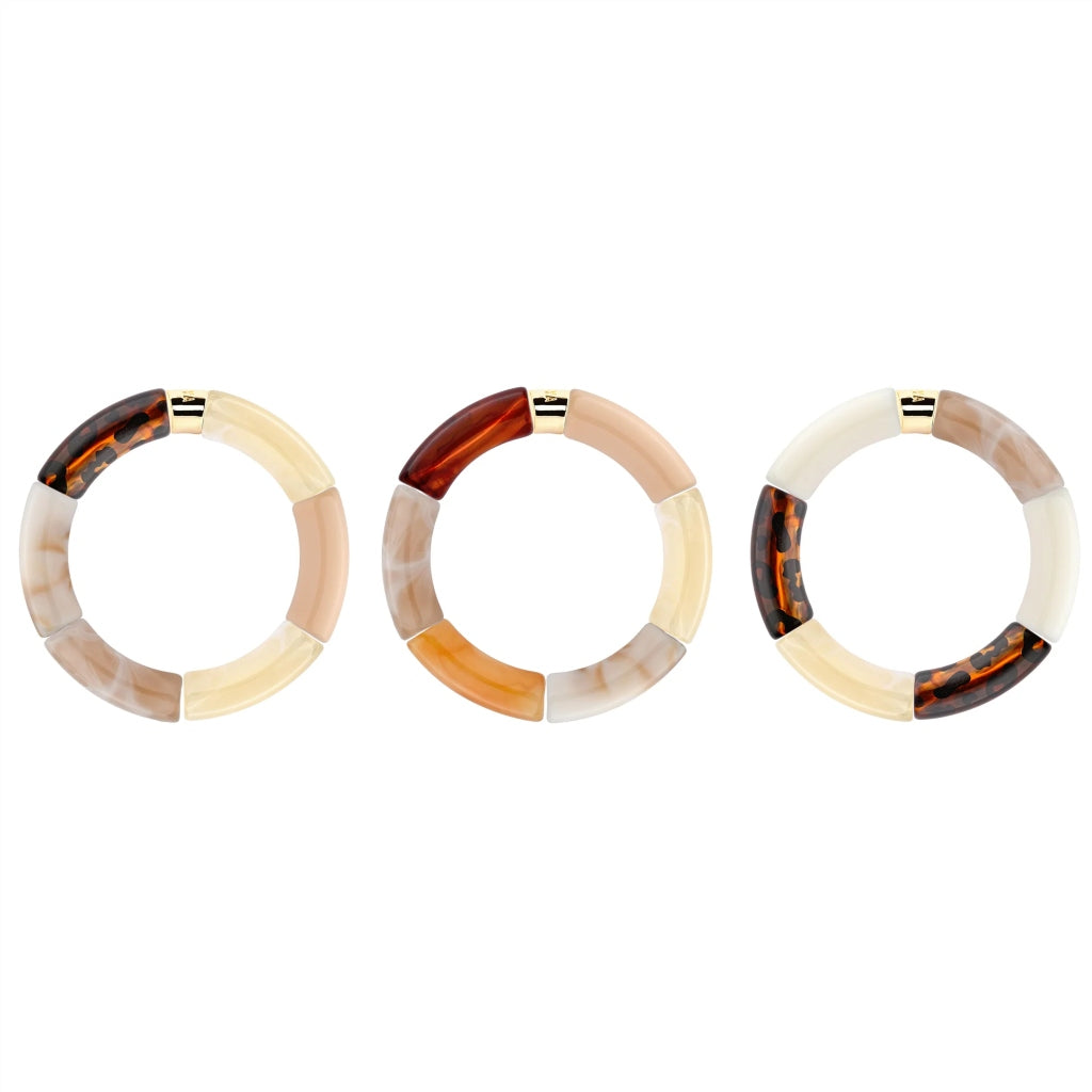 Colourful Resin Bracelet | Jaguar | Parabaya