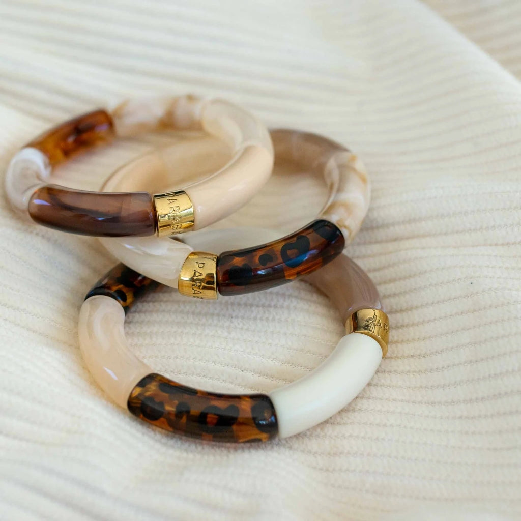 Colourful Resin Bracelet | Jaguar | Parabaya