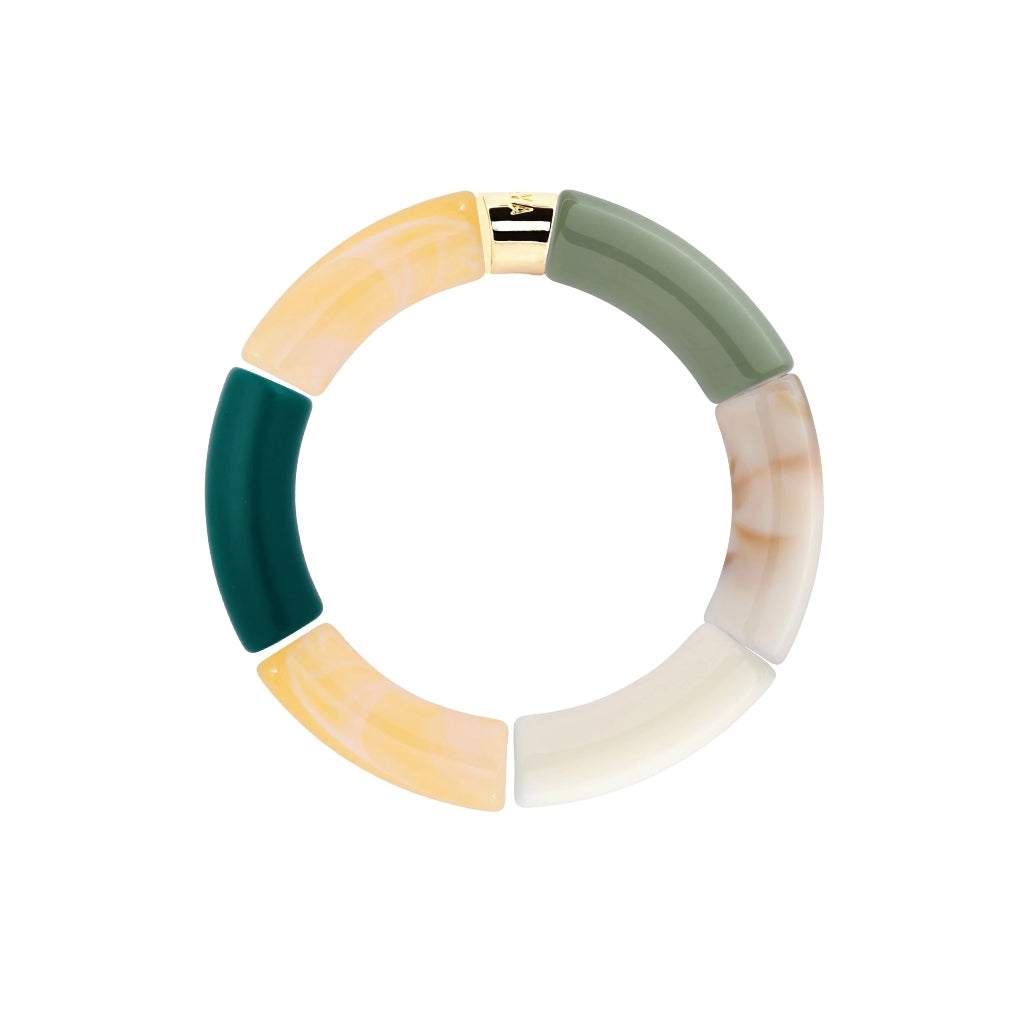 Colourful Resin Bracelet | Mata | Parabaya