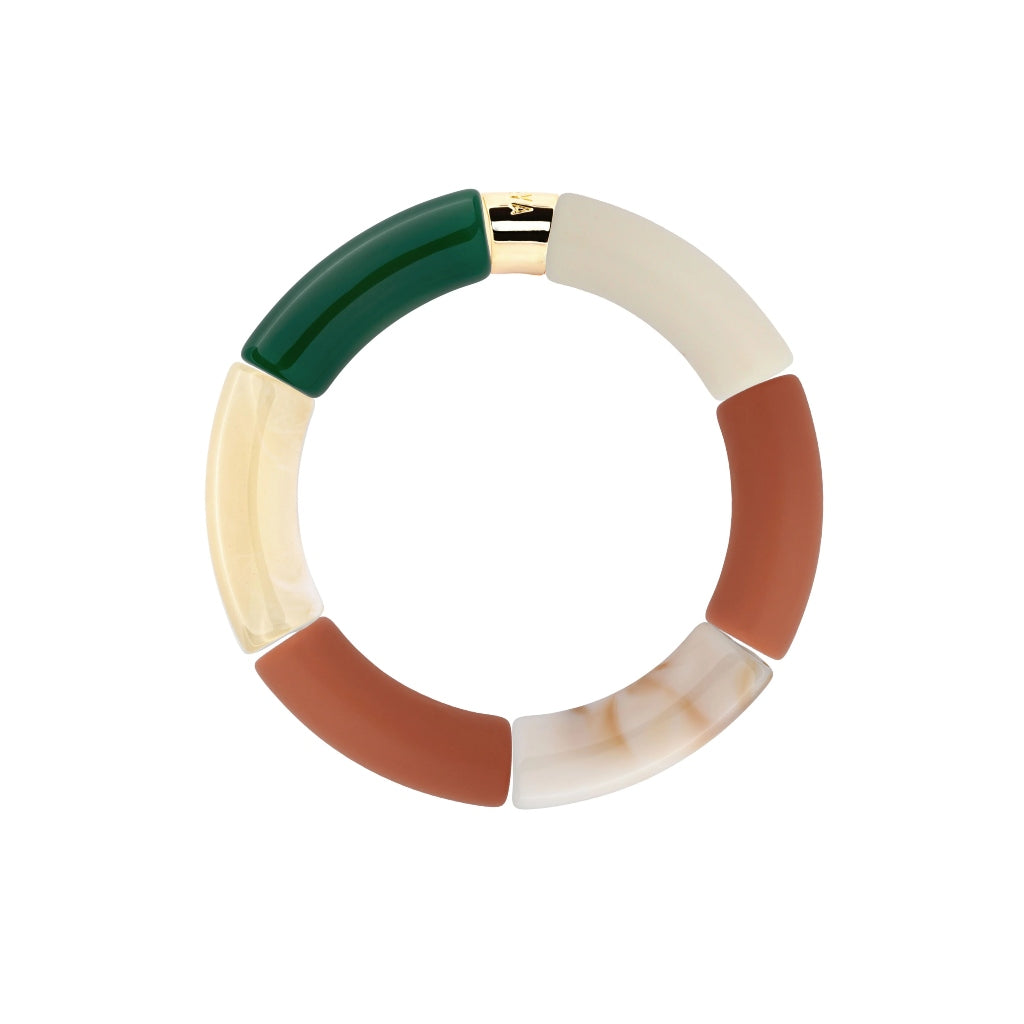 Colourful Resin Bracelet | Mata | Parabaya