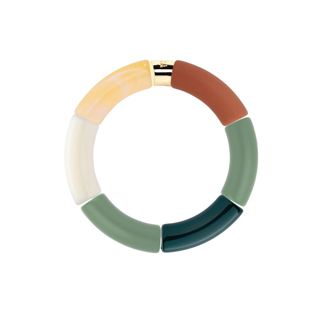 Colourful Resin Bracelet | Mata | Parabaya
