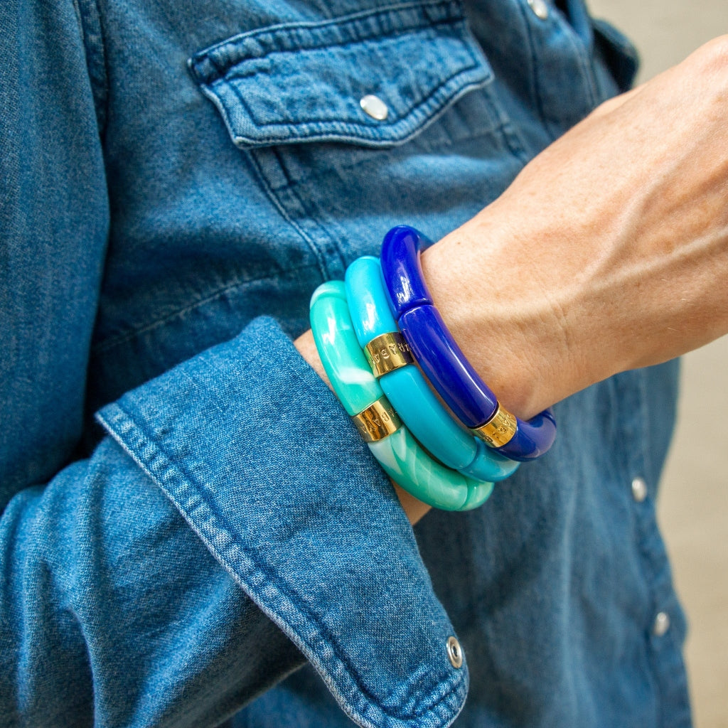 Colourful Resin Bracelet | Oceano Mono | Parabaya