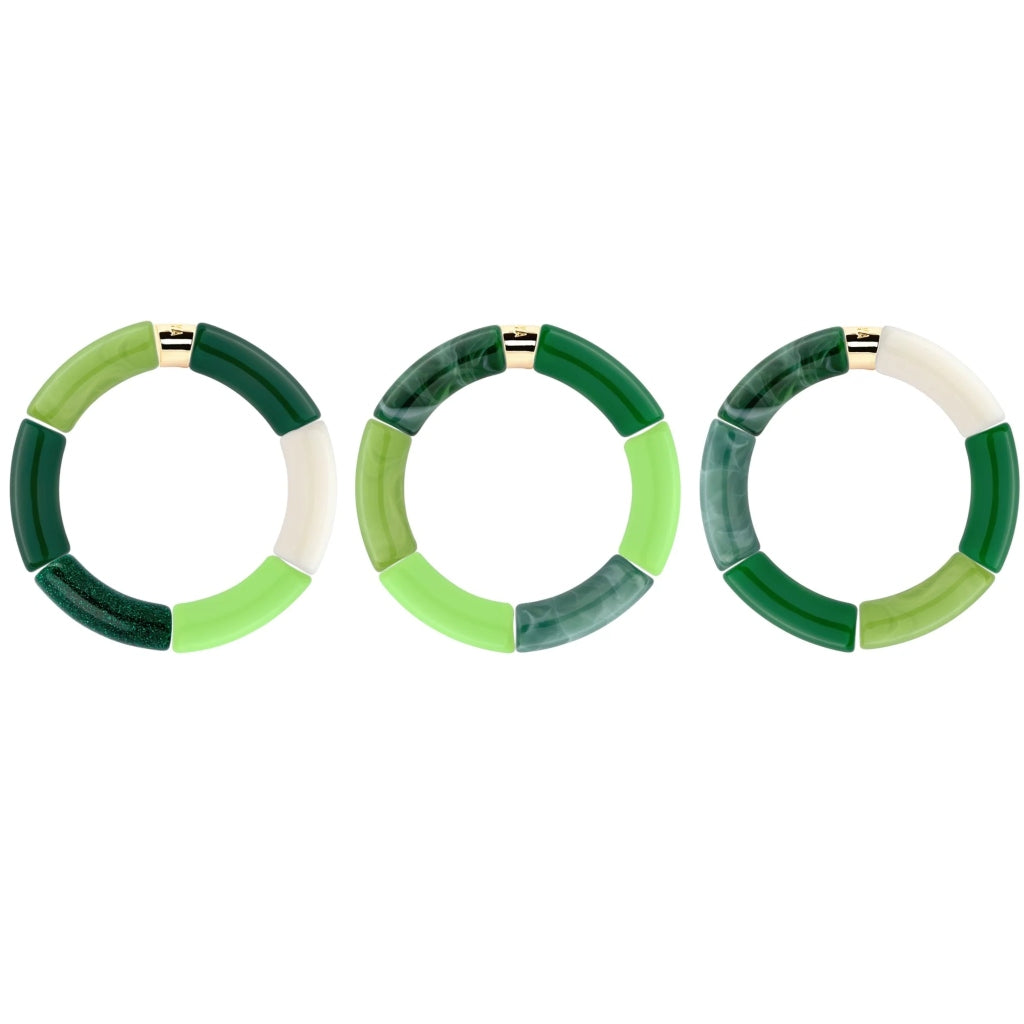 Colourful Resin Bracelet | Palmeira | Parabaya