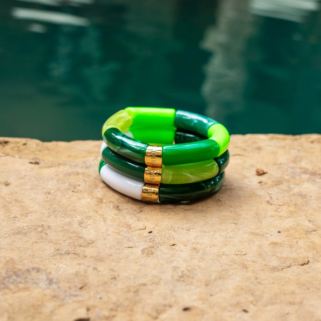Colourful Resin Bracelet | Palmeira | Parabaya