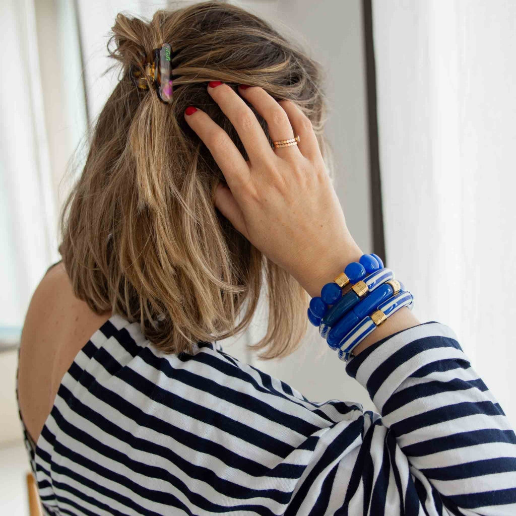 Colourful Resin Bracelet | Riviera Klein | Parabaya