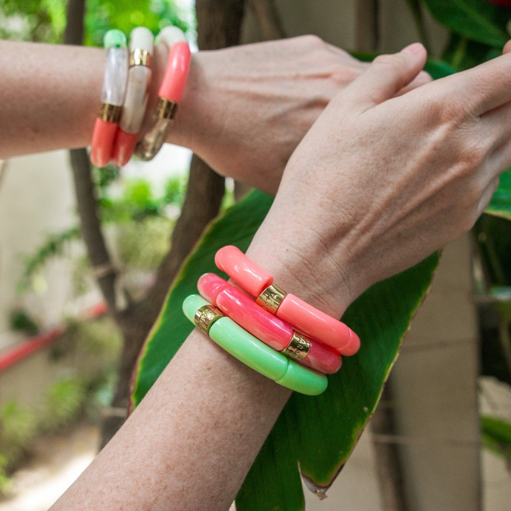 Colourful Resin Bracelet | Samba | Parabaya