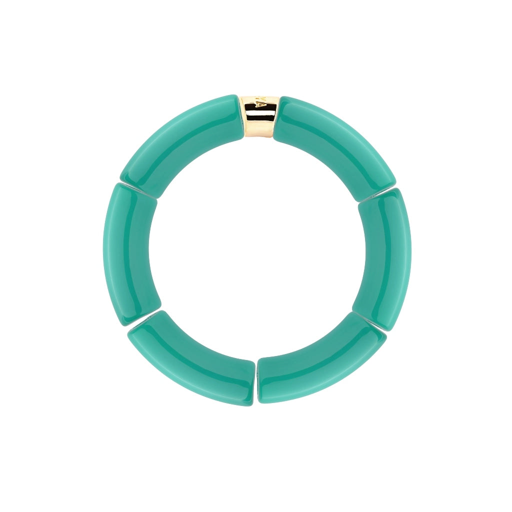 Colourful Resin Bracelet | Turquesa Mono | Parabaya