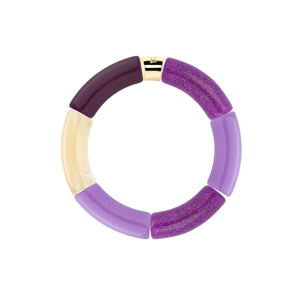 Colourful Resin Bracelet | Violeta | Parabaya