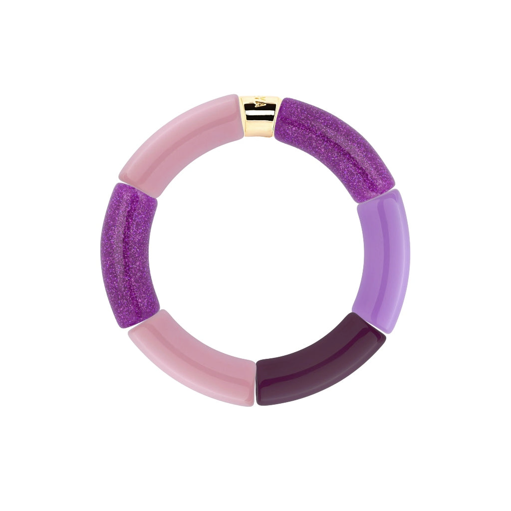 Colourful Resin Bracelet | Violeta | Parabaya