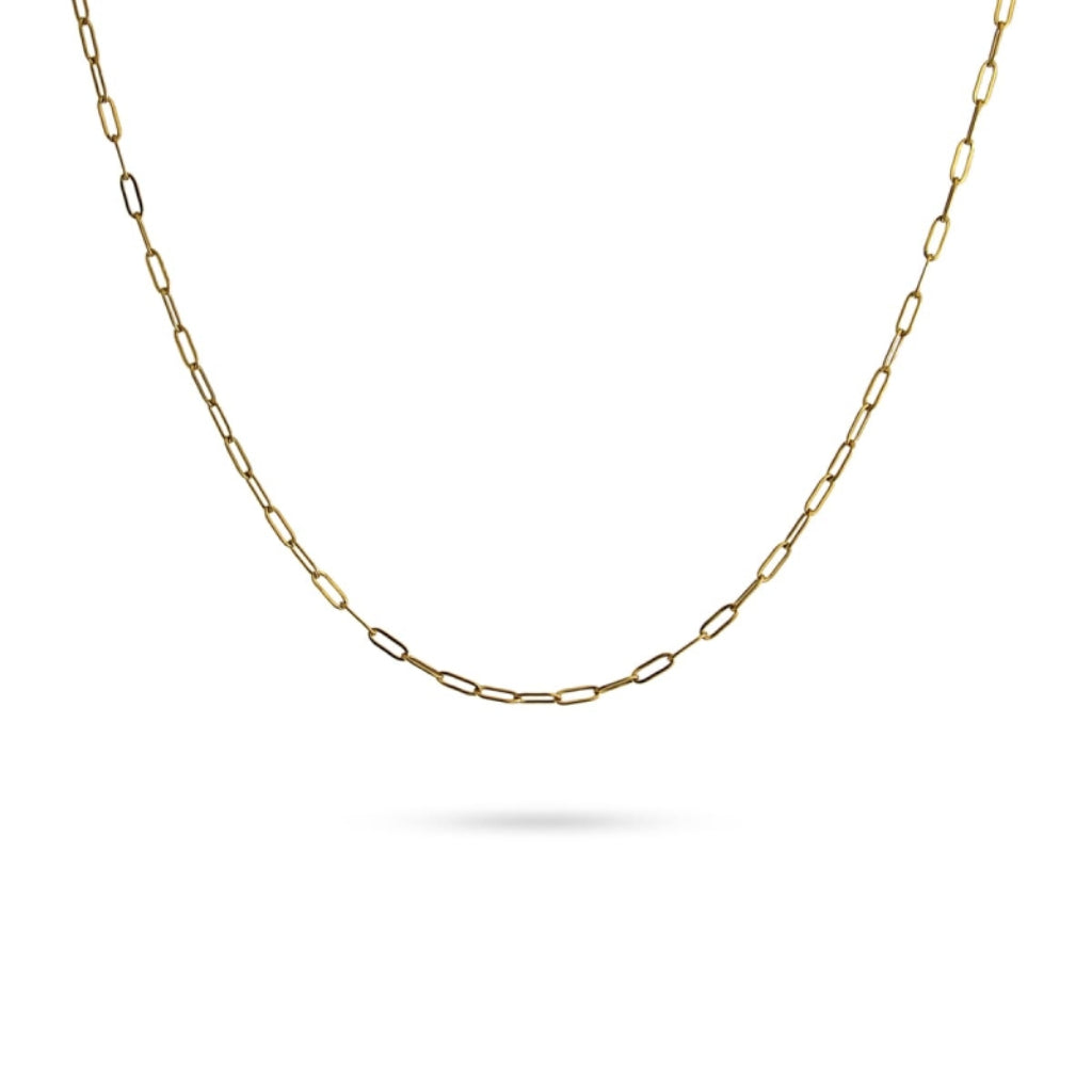 Dainty Paperclip Chain Necklace | Anartxy