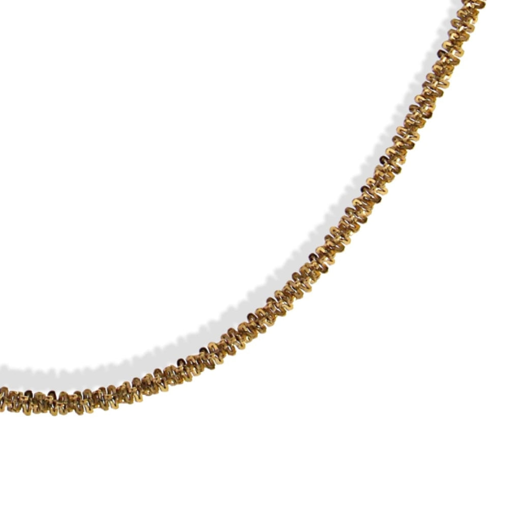 Dainty Twist Chain Necklace