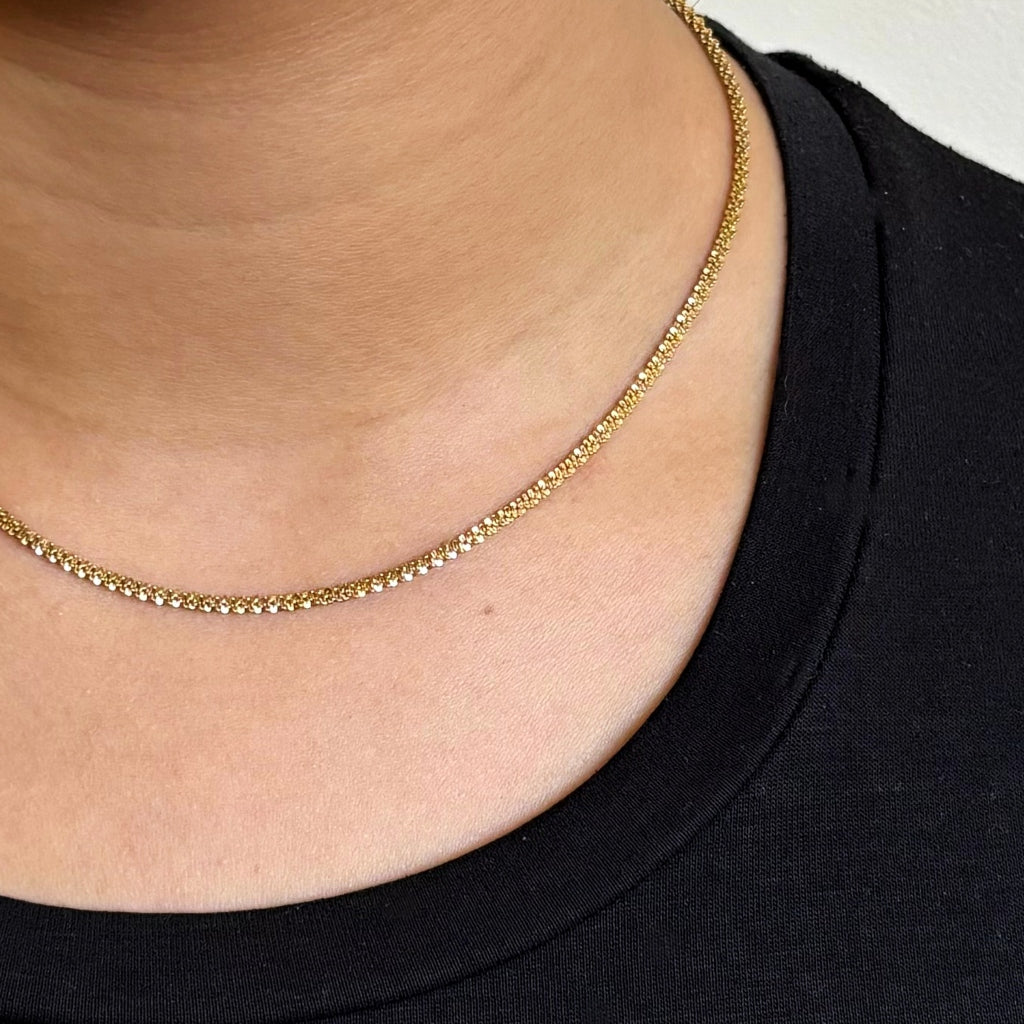 Dainty Twist Chain Necklace | Anartxy