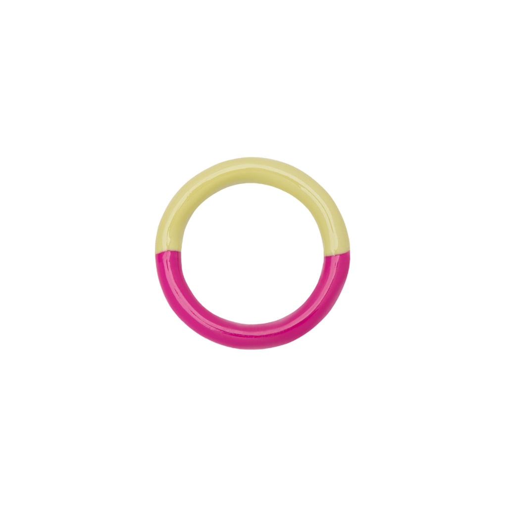 Enamel Double Colour Ring | Lulu Copenhagen