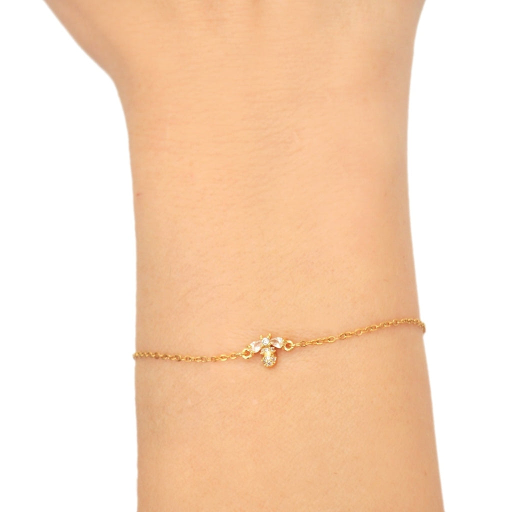 Gold Bee Bracelet | Anartxy