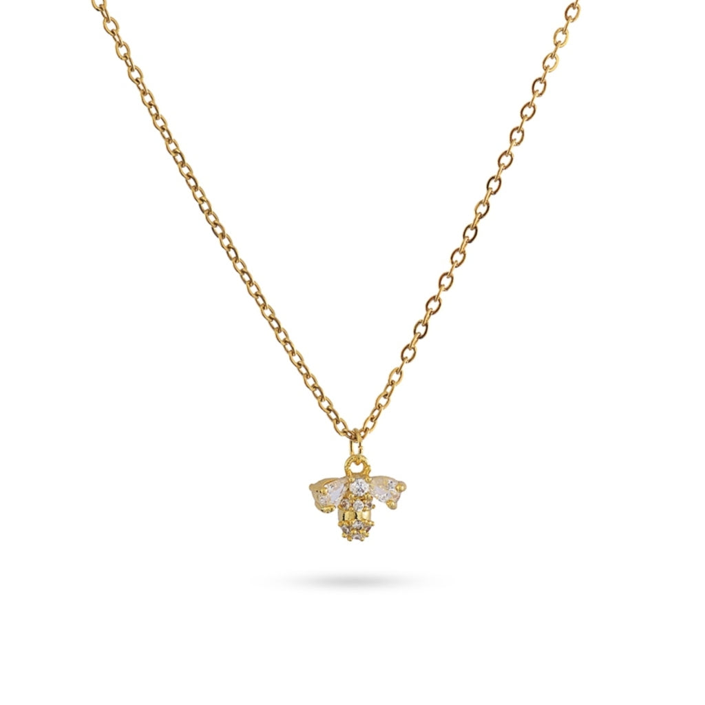 Gold Bee Necklace | Anartxy