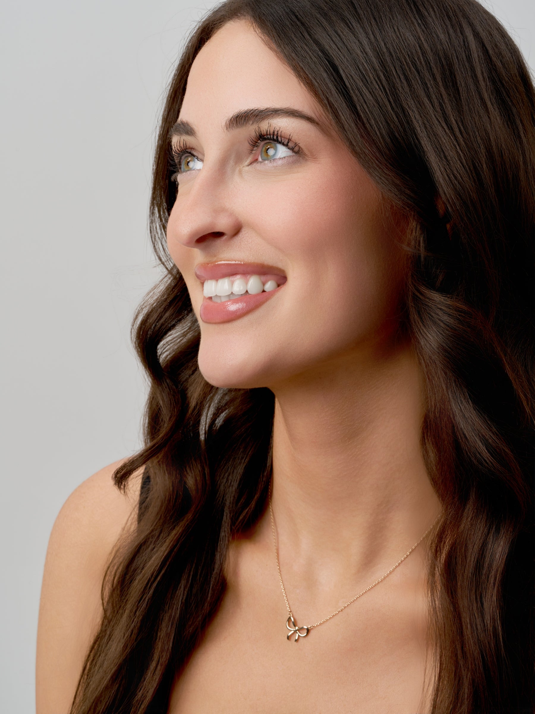 Gold Bow Necklace | Selise