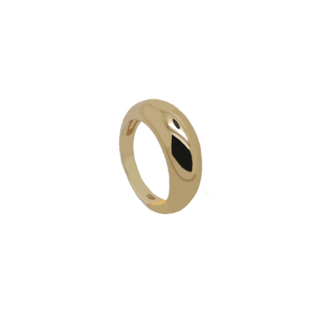 Gold Dome Ring