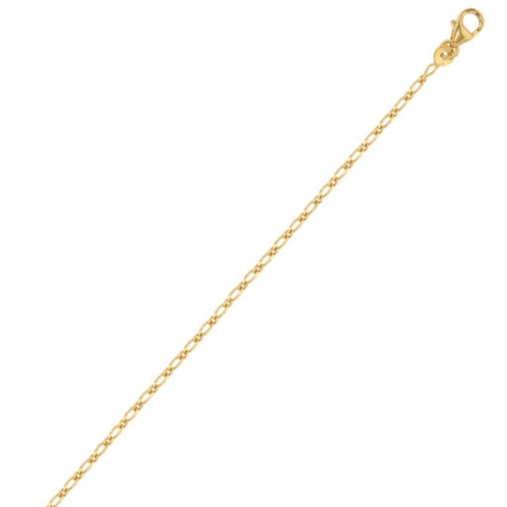 Gold Figaro Chain Bracelet | Daroca