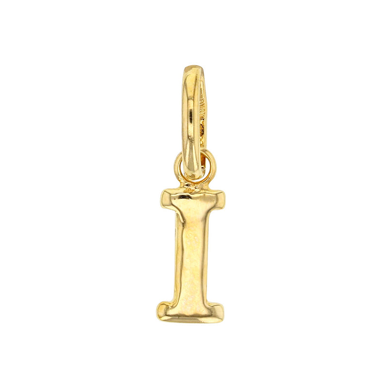 Gold Letter Pendant Necklace